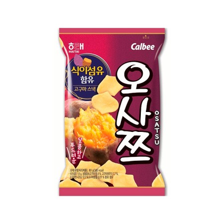 HAITAI SWEET POTATO SNACK OSATSU 60g Korean food wholesale product image