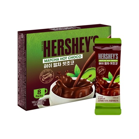 HERSHEY'S MATCHA HOT CHOCO 160g(20g*8) Korean food wholesale product image