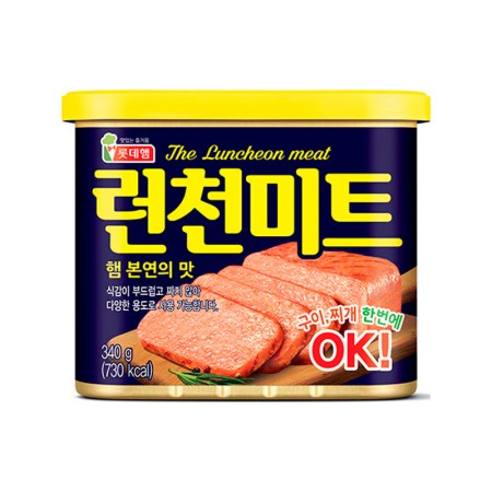 LOTTE LUNCHEON MEAT 340g Korean food wholesale product image