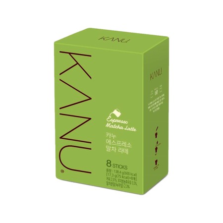 MAXIM Kanu Espresso Matcha Latte 17.3g x 8p x 12