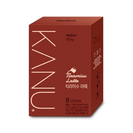 MAXIM Kanu Tiramisu Latte 17.3g x 8p x 12