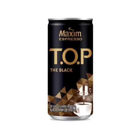 MAXIM TOP The Black 200ml x 36 Korean food wholesale product image
