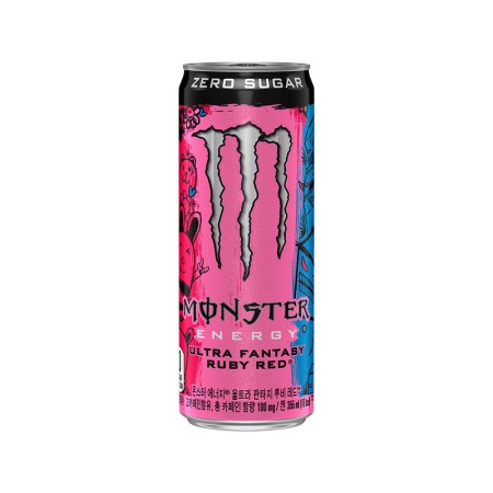 MONSTER ENERGY Ultra Fantasy Ruby Red 355ml Korean food wholesale product image