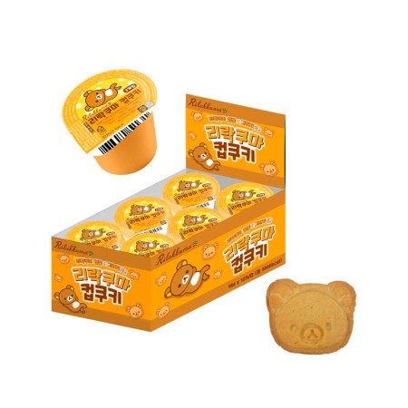 NAMU RILAKKUMA CUP COOKIE 17g Korean food wholesale product image