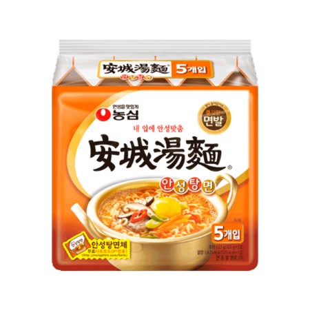 NONGSHIM ANSUNGTANGMYUN 125g*5 Korean food wholesale product image