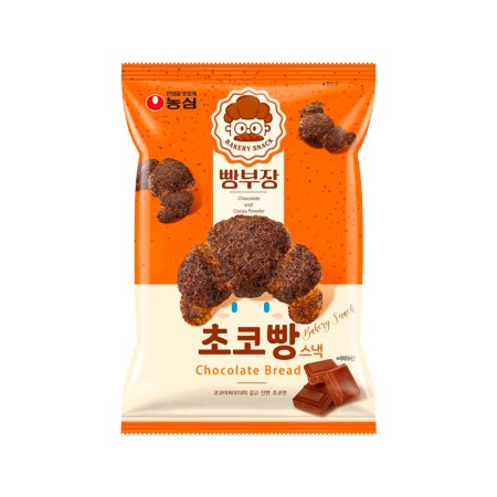 NONGSHIM BAKERY SNACK CHOCOLATE BREAD 55g Korean food wholesale product image