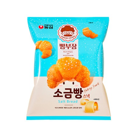 NONGSHIM BAKERY SNACK SALT BREAD 55g Korean food wholesale product image