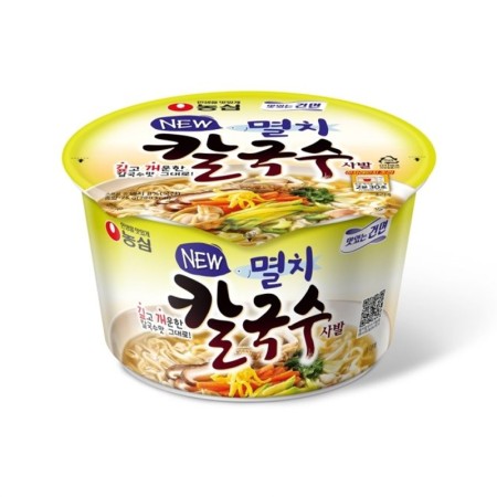 NONGSHIM Kalguksu Anchovy Noodle Cup 75g Korean food wholesale product image