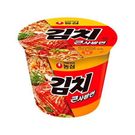 NONGSHIM Kimchi Noodle Big Cup 112g Korean food wholesale product image