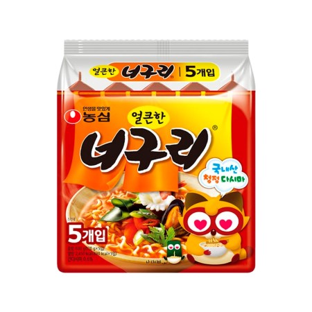 NONGSHIM NEOGURI SPICY 120g*5 Korean food wholesale product image