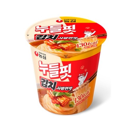 NONGSHIM Noodle Fit Kimchi Noodle Flavor 37.5g Korean food wholesale product image