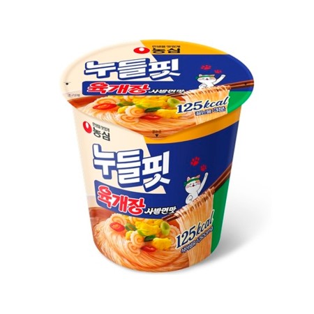 NONGSHIM Noodle Fit Yukejang Noodle Soup Flavor 35.5g Korean food wholesale product image