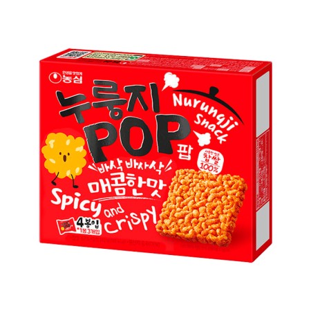 NONGSHIM Nurungi Snack Spicy and Crispy 142g