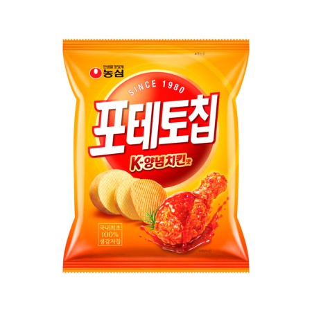 NONGSHIM POTATO CHIP K-SEASONED CHICKEN FLAVOR 50g Korean food wholesale product image