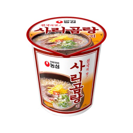 NONGSHIM Sarigomtangmyun Cup 61g Korean food wholesale product image