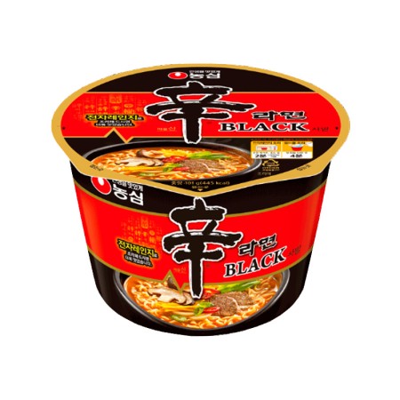 NONGSHIM Shin Ramen Black Cup 101g Korean food wholesale product image