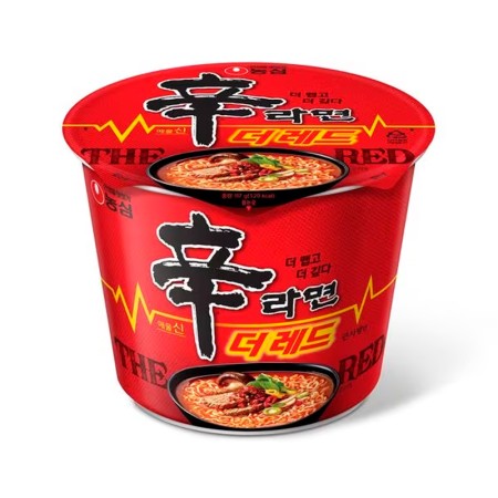 NONGSHIM Shin Ramen The Red Big Cup 117g Korean food wholesale product image