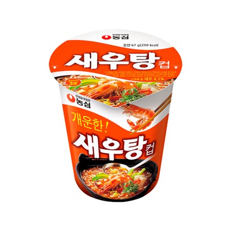 NONGSHIM Shrimp Noodle Cup 67g Korean food wholesale product image