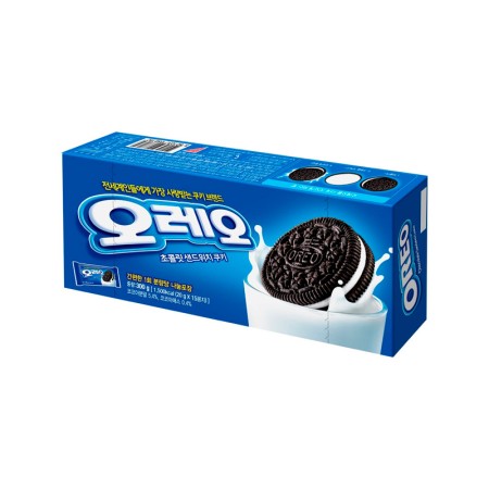 OREO CHOCOLATE SANDWICH COOKIE WHITE CREAM 300g Korean food wholesale product image