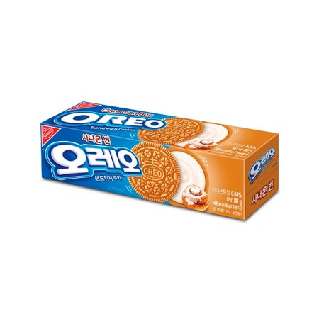 OREO CINNAMON BUN SANDWICH COOKIES 80g Korean food wholesale product image