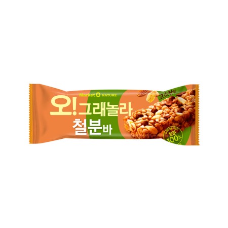 ORION MARKET O OH!GRANOLA IRON BAR 35g Korean food wholesale product image