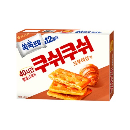 ORION SLOW ROASTED BISCUIT CROISSANT FLAVOR 196.8g Korean food wholesale product image