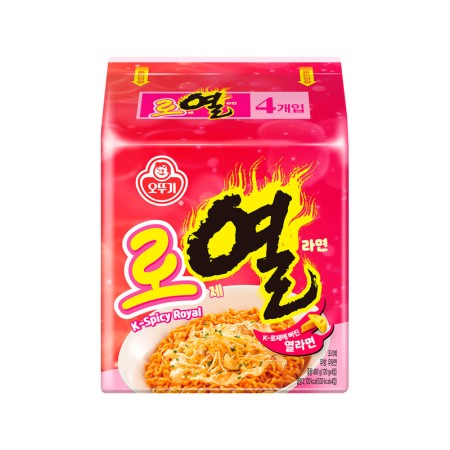 OTOKI K-Spicy Royal Ramen 480g (120g*4)