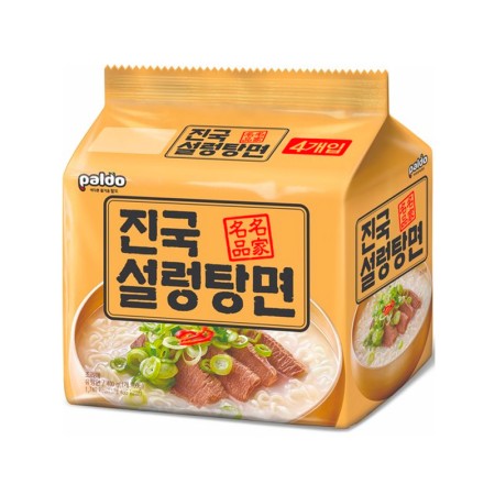 PALDO OX BONE SOUP NOODLE 100g*4 Korean food wholesale product image