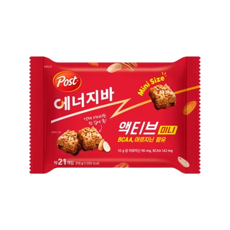 POST ENERGY BAR ACTIVE MINI 210g Korean food wholesale product image