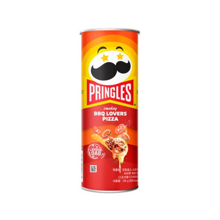 PRINGLES BBQ LOVERS PIZZA 102g Korean food wholesale product image