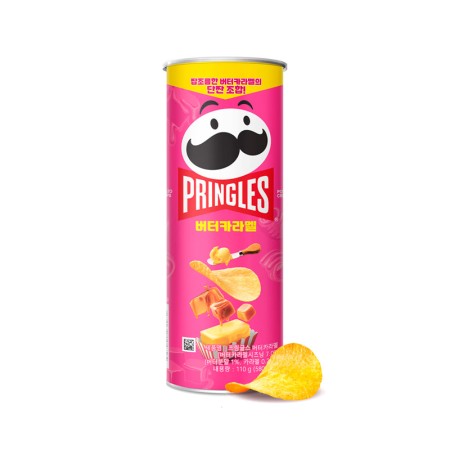 PRINGLES BUTTER CARAMEL 110g Korean food wholesale product image