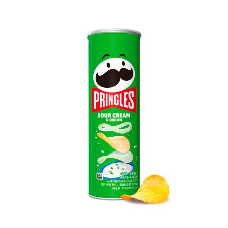 PRINGLES SOUR CREAM & ONION 110g Korean food wholesale product image