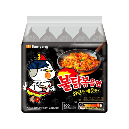 SAMYANG BULDAK RAMEN ORIGINAL 140g*5 Korean food wholesale product image