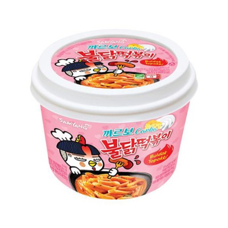 SAMYANG BULDAK TTEOKBOKKI CARBONARA 179g Korean food wholesale product image