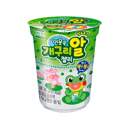 SEOJU FROG EGG JELLY GREEN GRAPE 35g