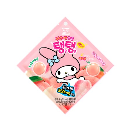 SEOJU WHITE PEACH JELLY 40g Korean food wholesale product image