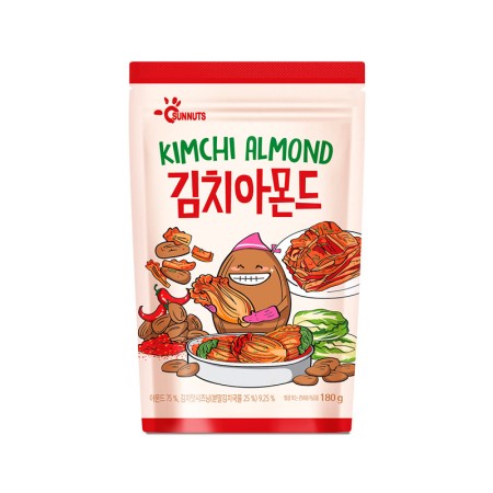 SUNMYUNG Nuts Holic Kimchi Almond HALAL 180g x 20 Korean food wholesale product image