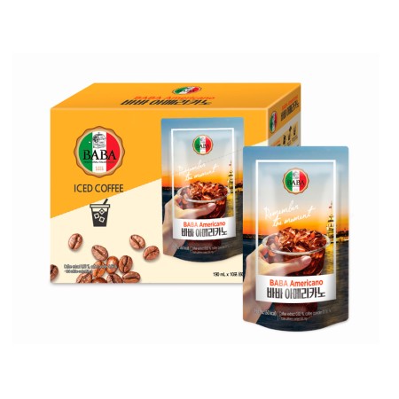 BABA Americano Pouch (190ml x 10) x 5